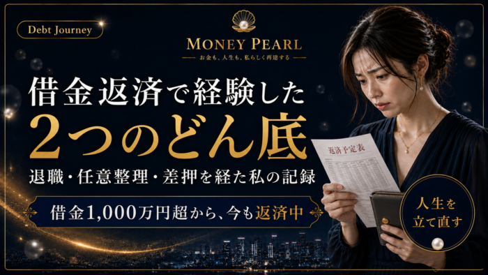 借金返済で2度のどん底を経験し、人生を立て直す記録