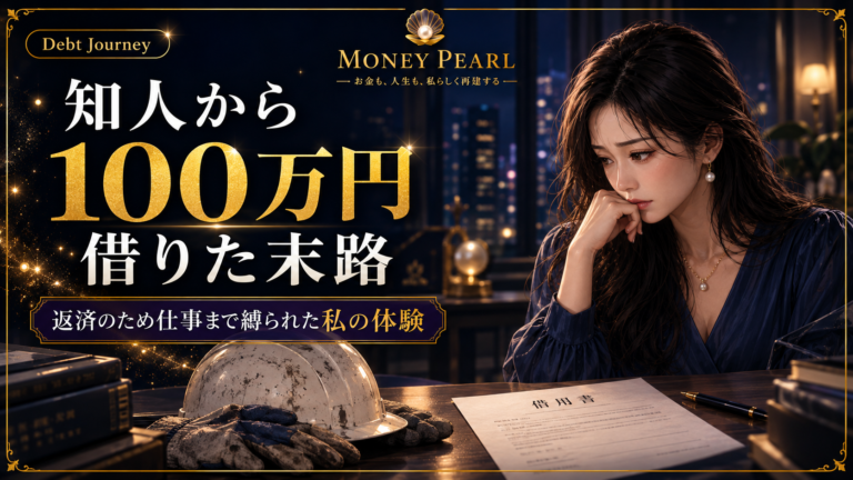 知人から100万円借りた末路|返済のため仕事まで縛られ、任意整理した私の体験