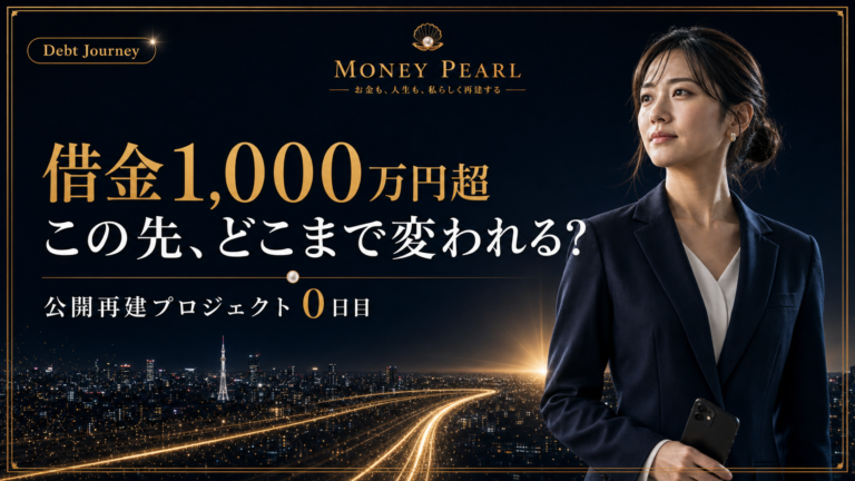 借金1,000万円超からの公開再建プロジェクト0日目