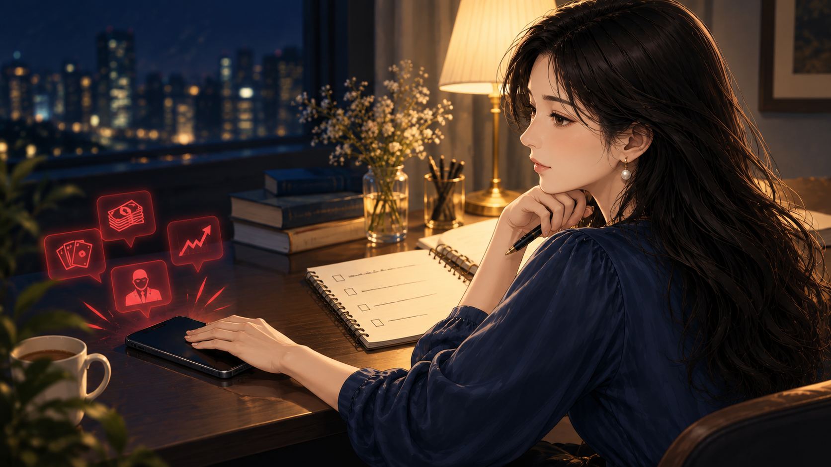 危険な即金手段を避けて現実的な方法を考えるmizuki
