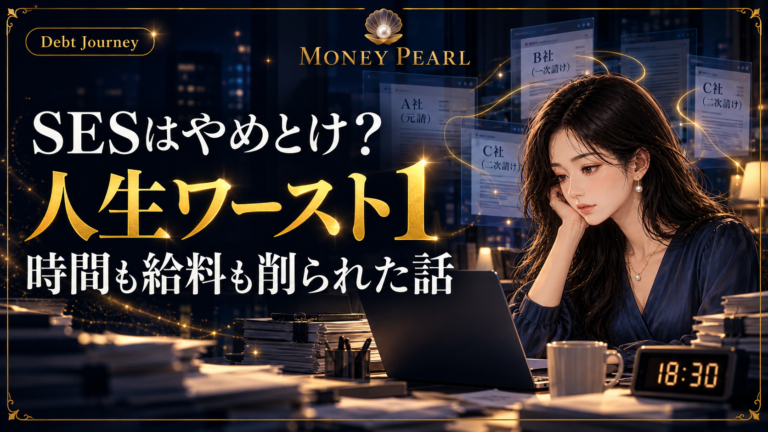 SESはやめとけと言われる理由|人生ワースト1の仕事で、時間も給料も削られた話